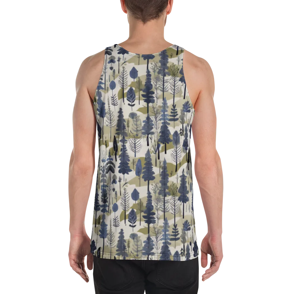 Whispering Canopy on Men's Tank Top — Back