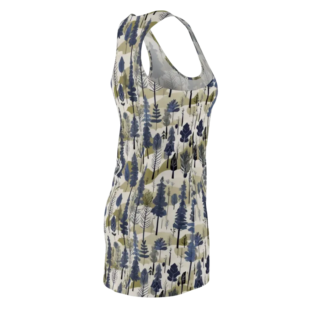 Whispering Canopy on Racerback Dress — Back Side