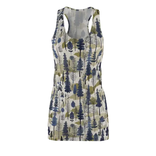 Whispering Canopy on a Racerback Dress
