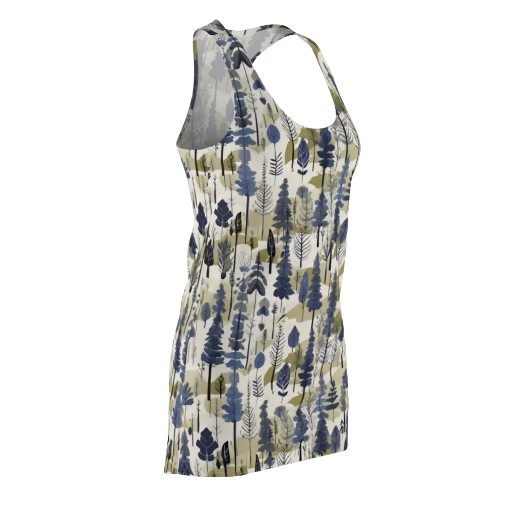 Whispering Canopy on Racerback Dress — Front Side