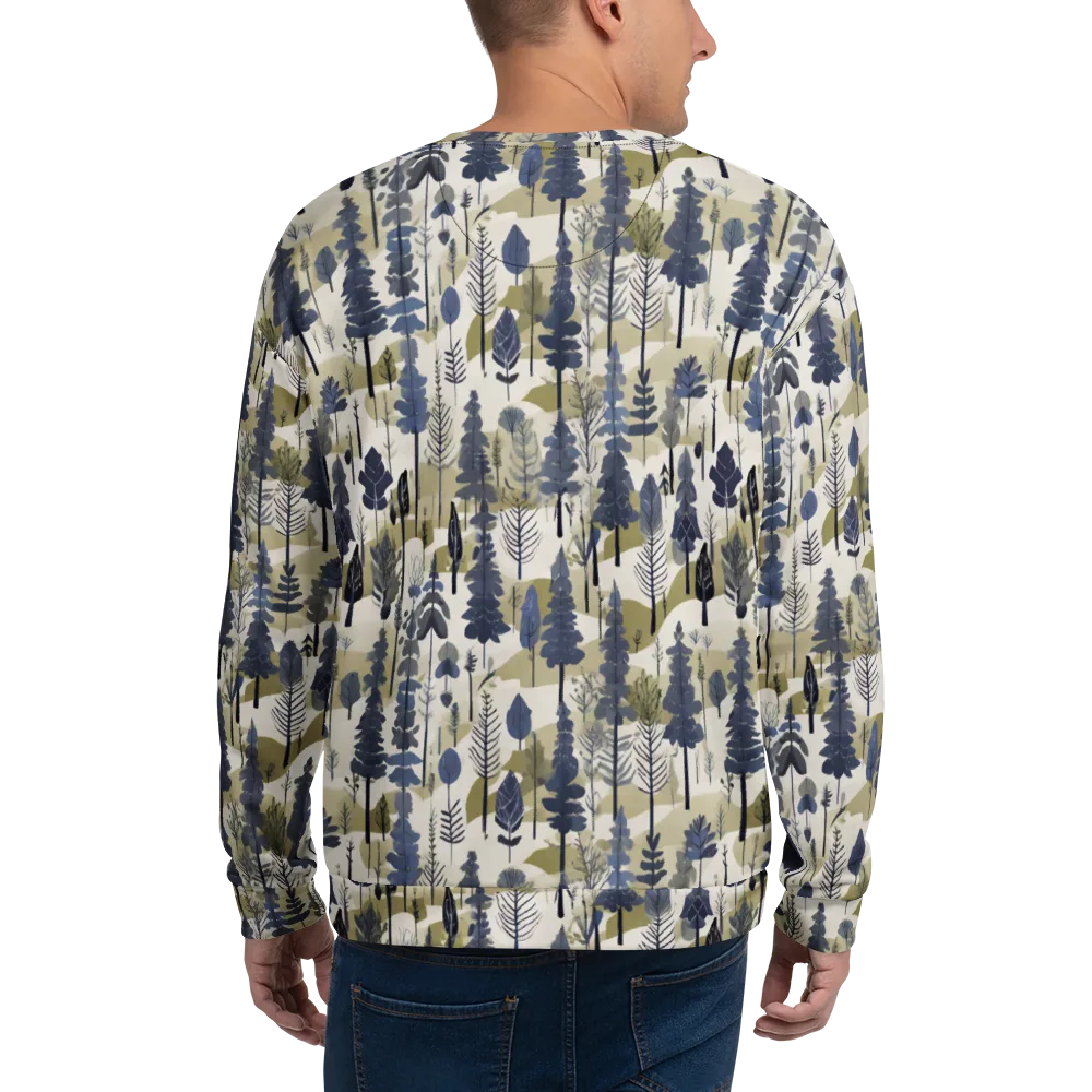 Whispering Canopy on Sweatshirt — Back