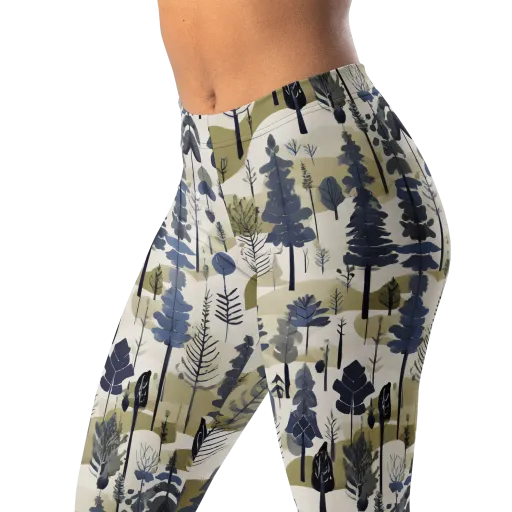 Whispering Canopy on a Leggings