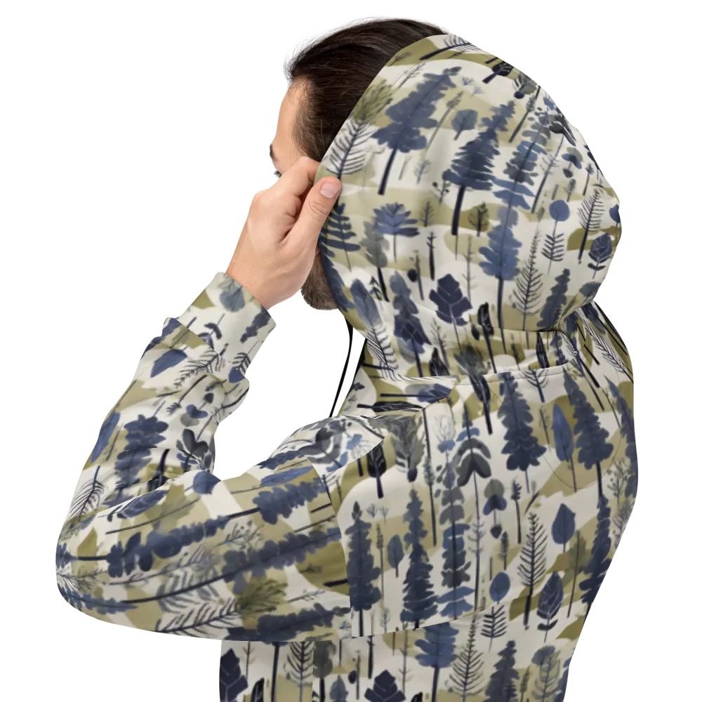 Whispering Canopy on Hoodie — Back