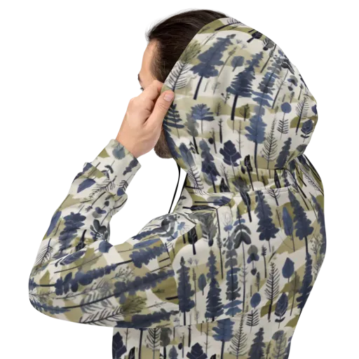 Whispering Canopy on a Hoodie