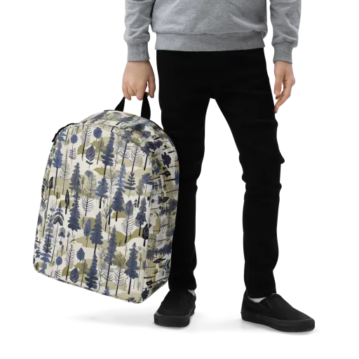 Whispering Canopy on a Minimalist Backpack