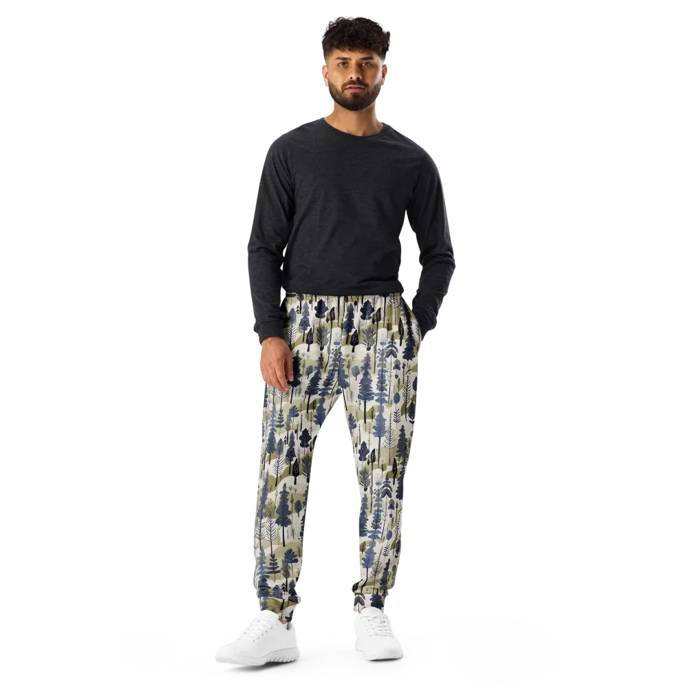 Whispering Canopy on Men's Joggers — Front