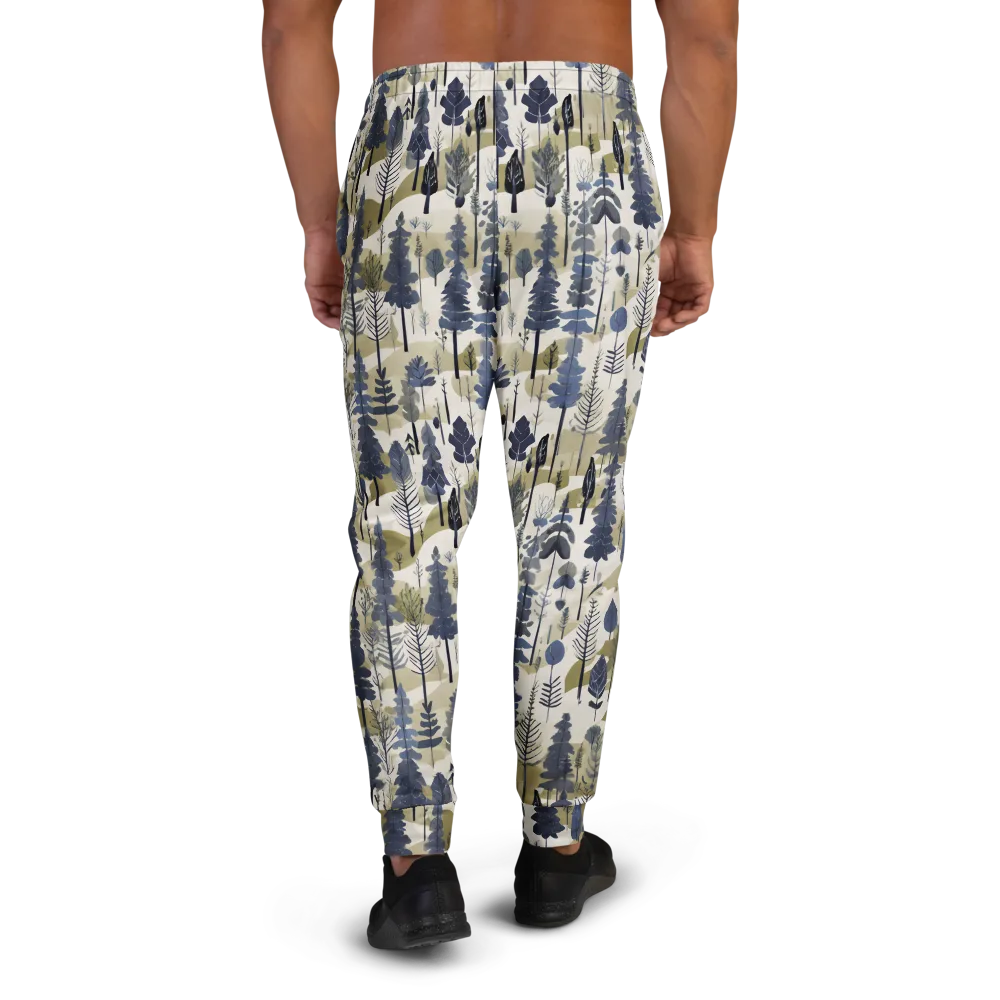 Whispering Canopy on Men's Joggers — Back