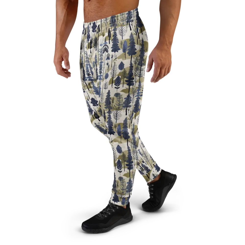 Whispering Canopy on Men's Joggers — Left
