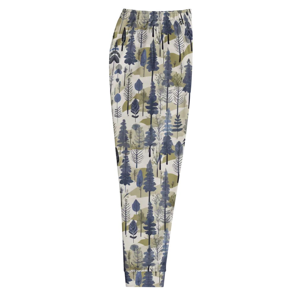 Whispering Canopy on Men's Joggers — Right