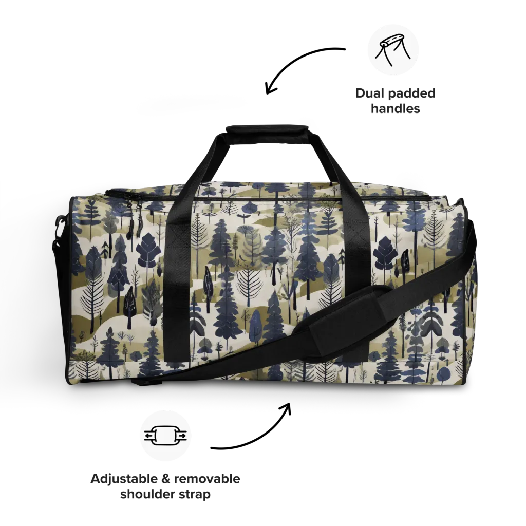 Whispering Canopy on Duffle Bag — Front