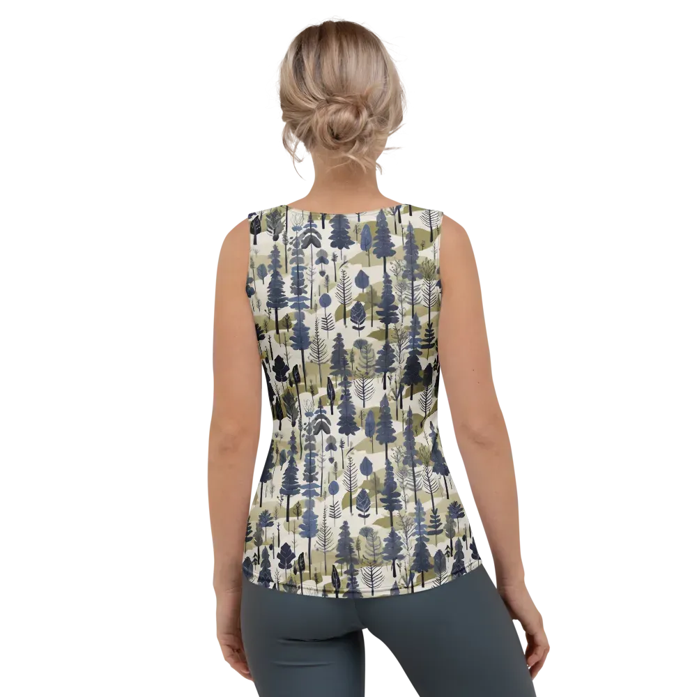 Whispering Canopy on Women's Tank Top — Back