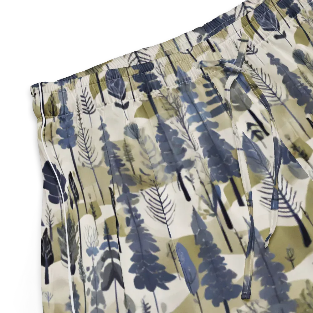 Whispering Canopy on Women's Pajama Shorts — Product details