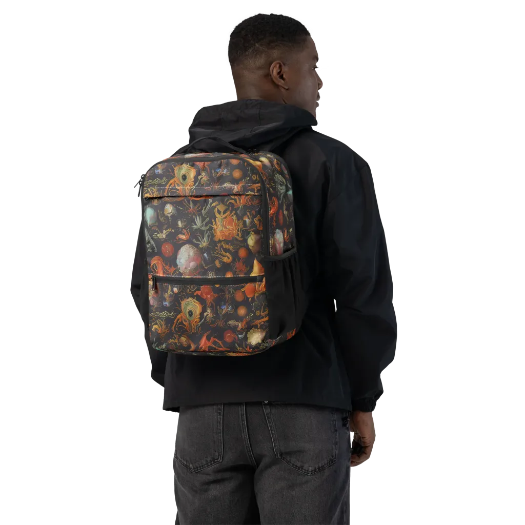Florescent Void on Utility Backpack — Back