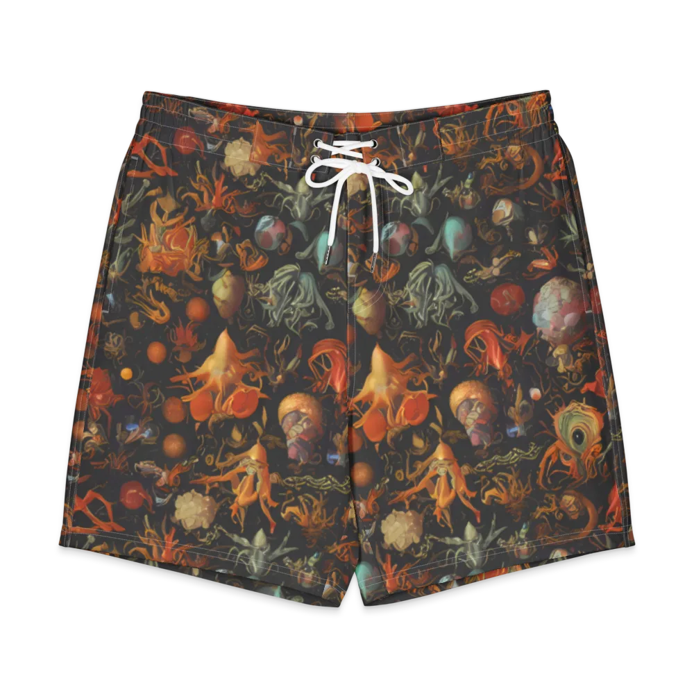 Florescent Void on Men's Board Shorts — Front