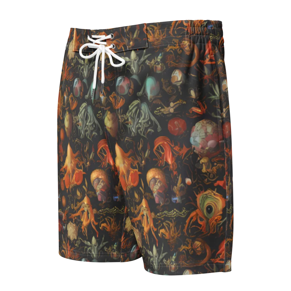 Florescent Void on Men's Board Shorts — Front