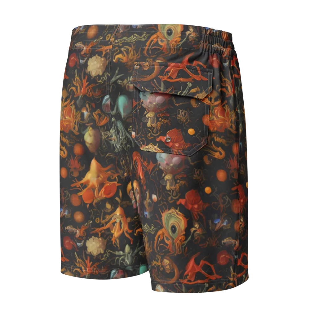Florescent Void on Men's Board Shorts — Back