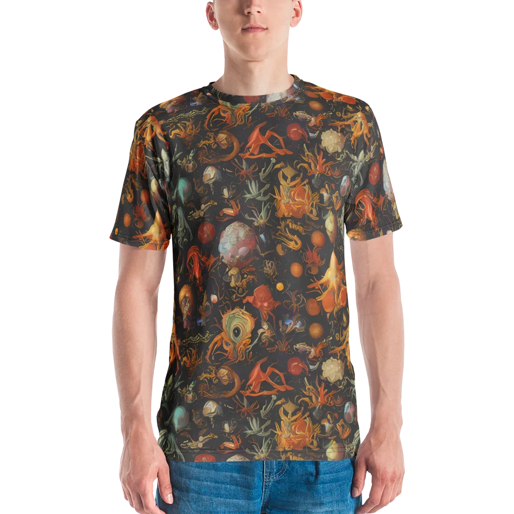 Florescent Void on Men's Crew Neck T-Shirt — Front
