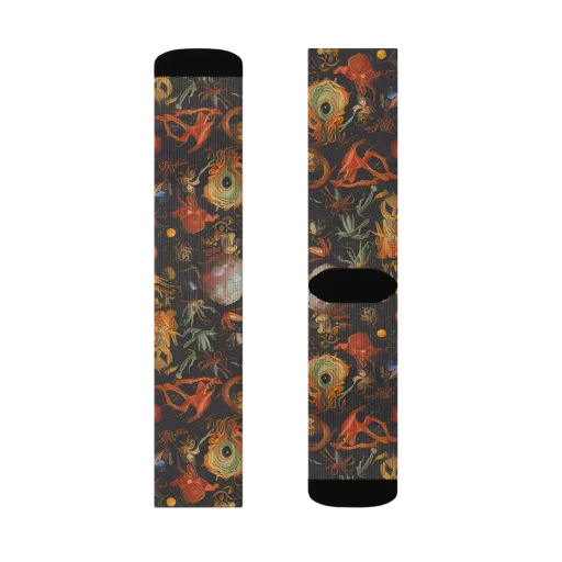 Florescent Void on a Socks
