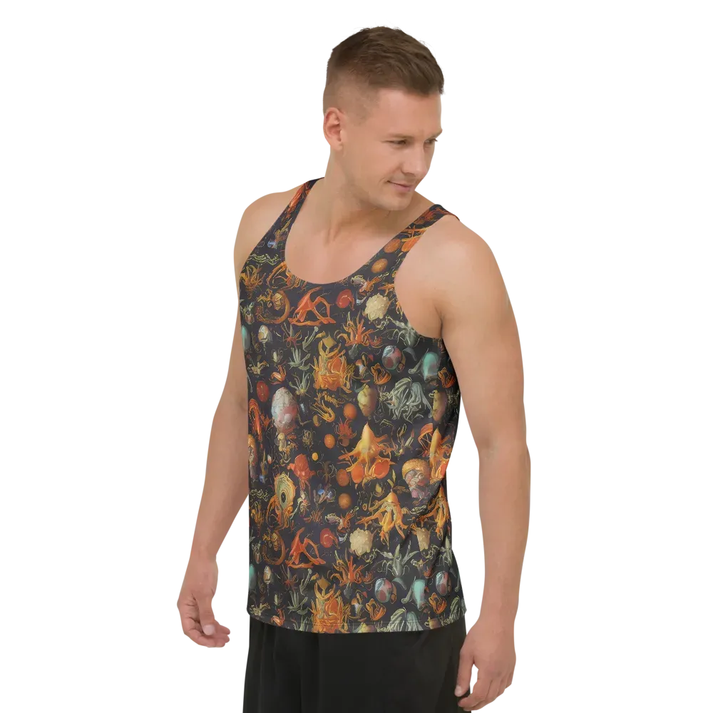 Florescent Void on Men's Tank Top — Left Front