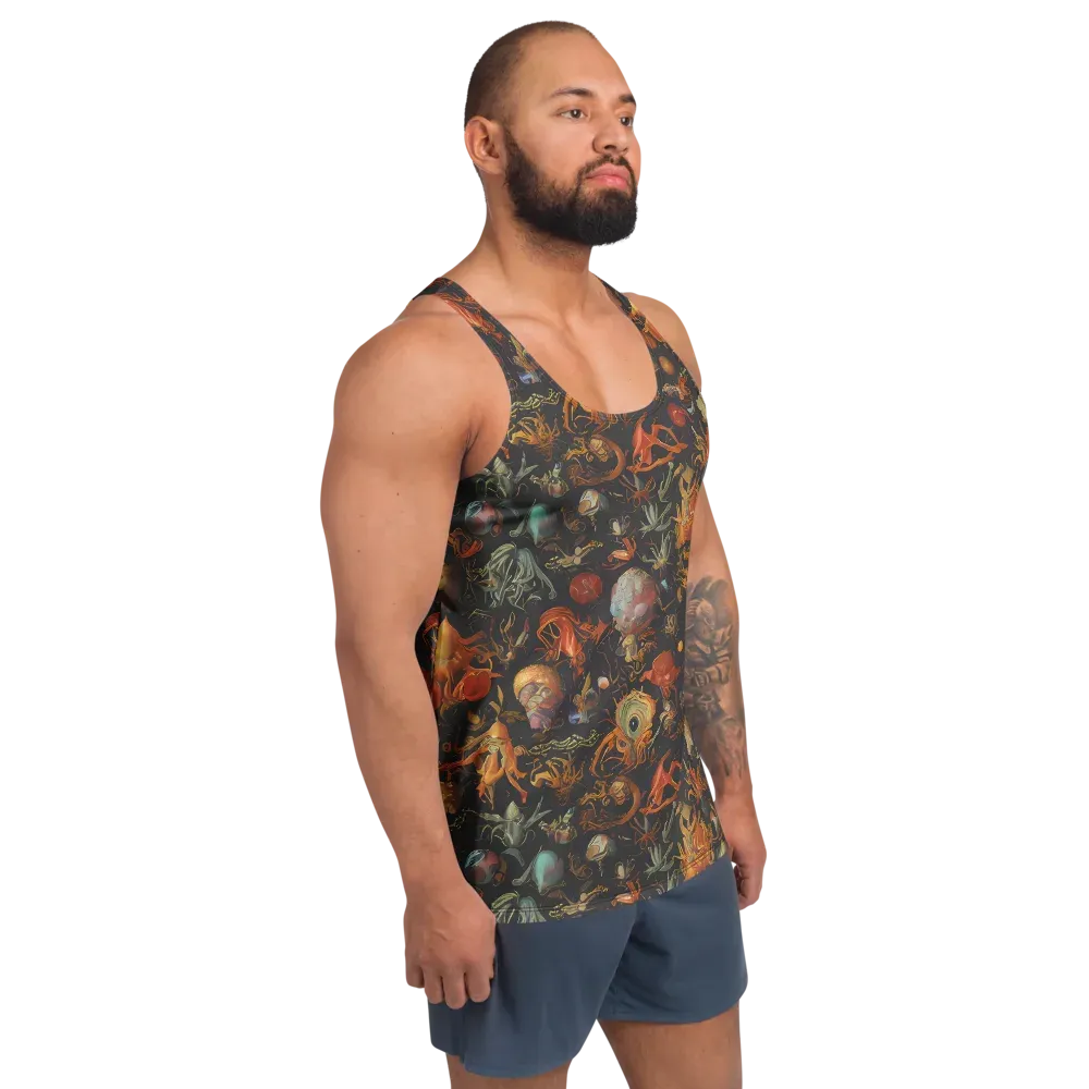 Florescent Void on Men's Tank Top — Right Front