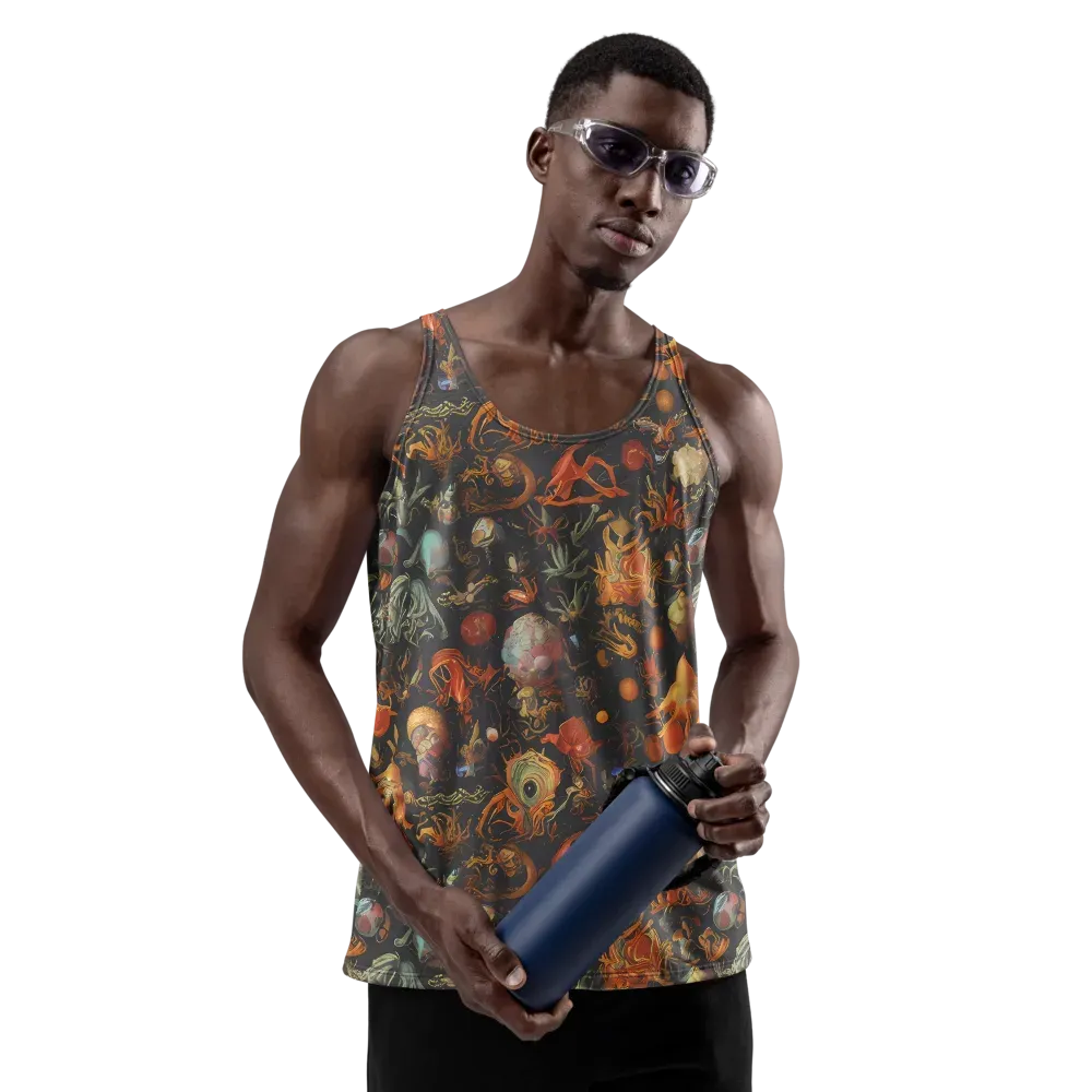 Florescent Void on Men's Tank Top — Front