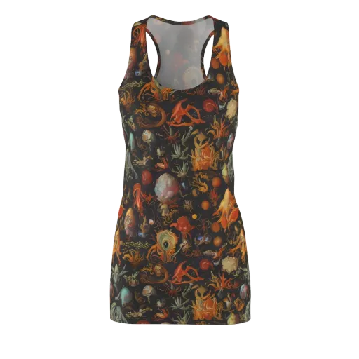 Florescent Void on a Racerback Dress