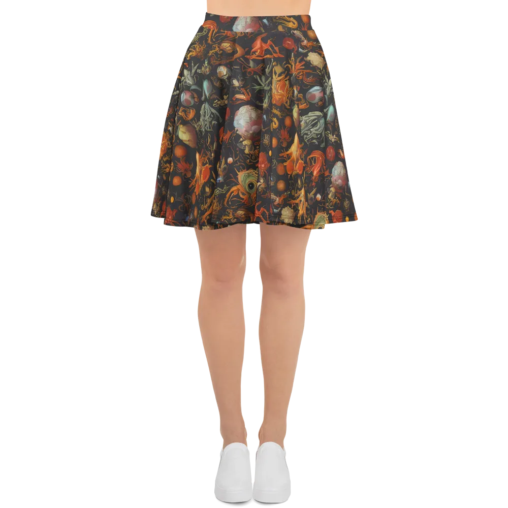 Florescent Void on Skater Skirt — Front