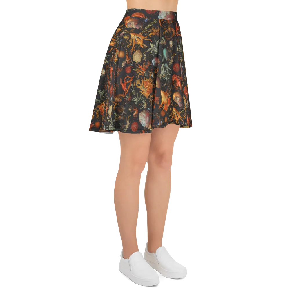 Florescent Void on Skater Skirt — Right