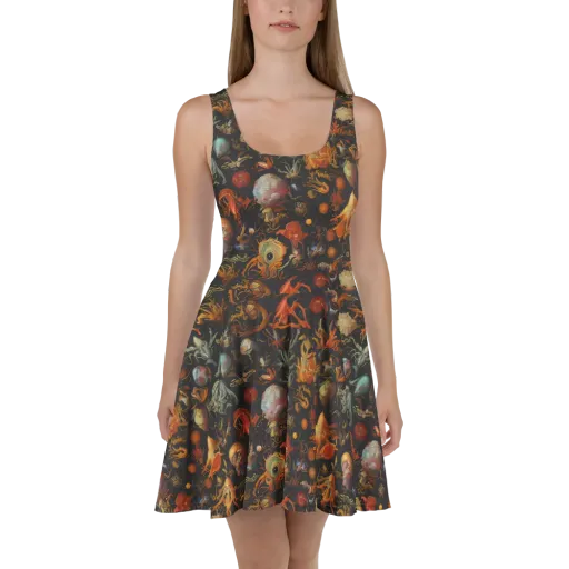Florescent Void on a Skater Dress