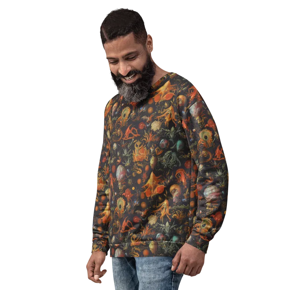 Florescent Void on Sweatshirt — Left Front