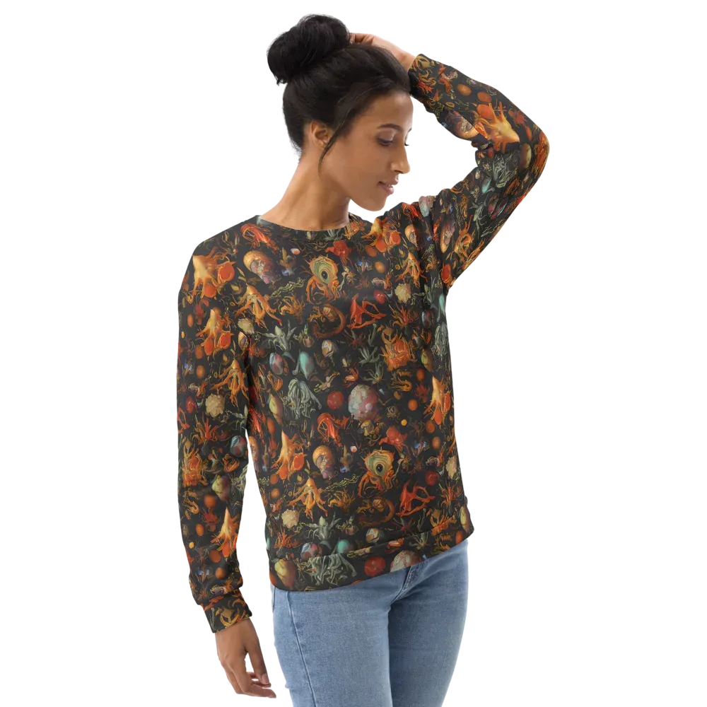 Florescent Void on Sweatshirt — Right Front