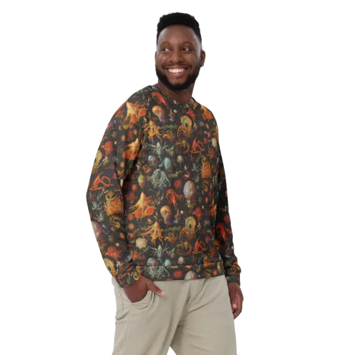 Florescent Void on a Sweatshirt