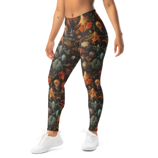 Florescent Void on a Leggings