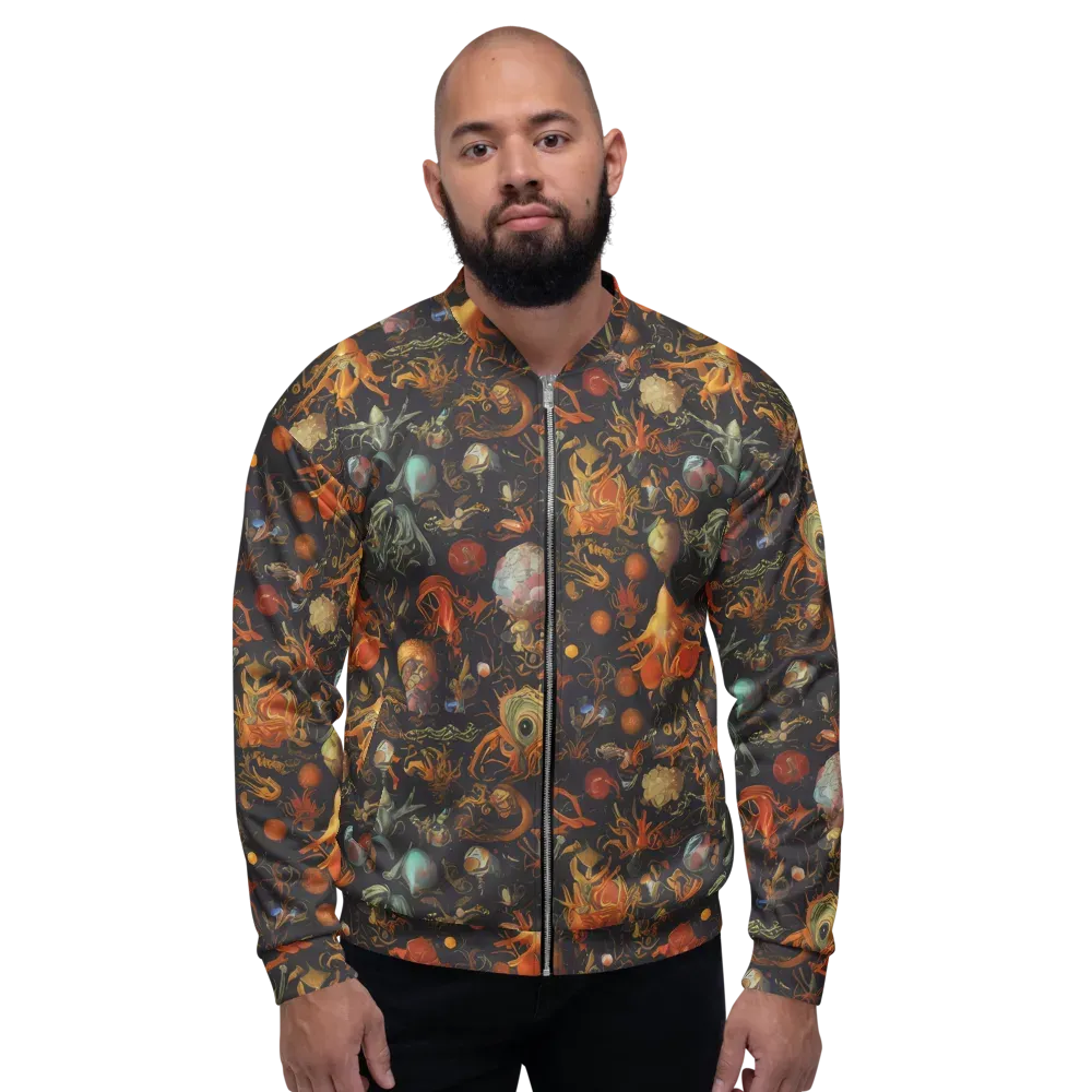 Florescent Void on Bomber Jacket — Front