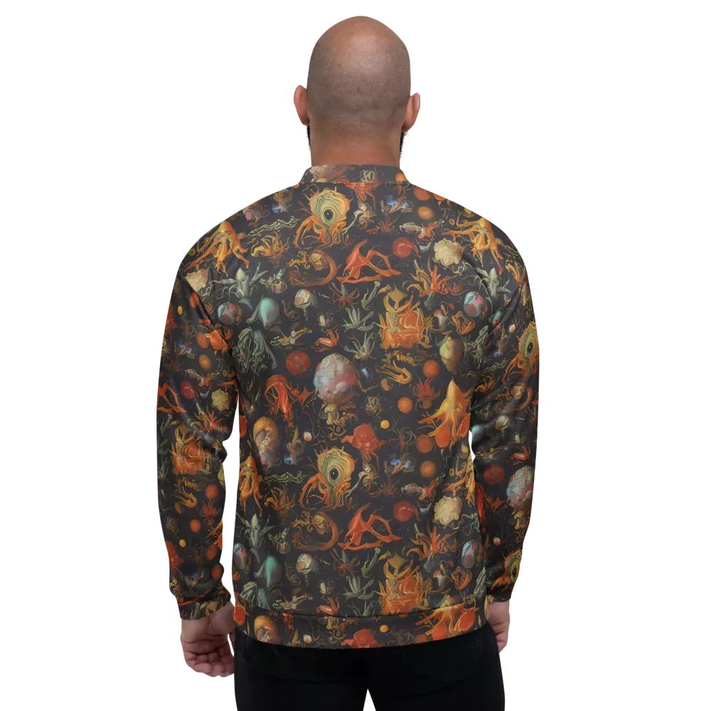 Florescent Void on Bomber Jacket — Back