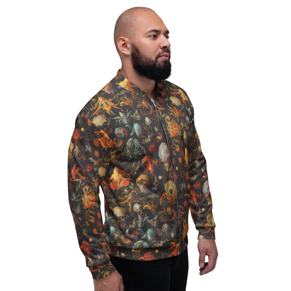 Florescent Void on Bomber Jacket — Right