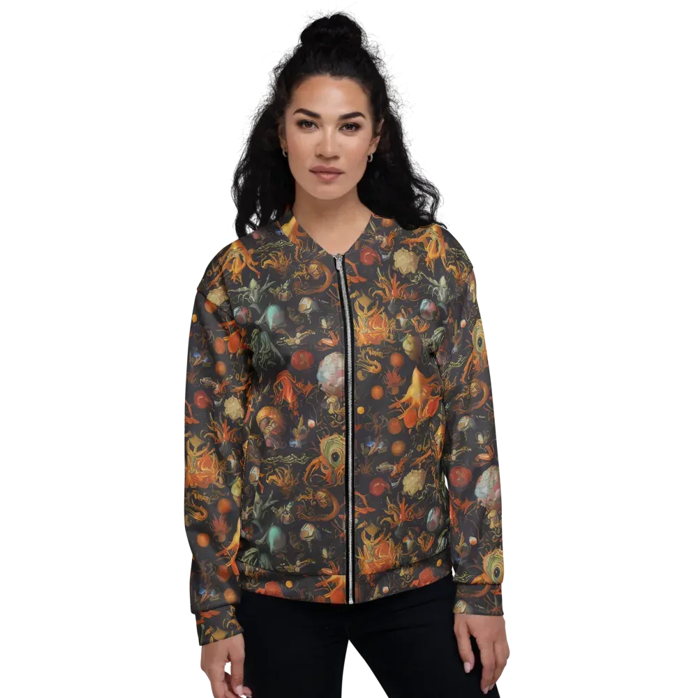 Florescent Void on Bomber Jacket — Front
