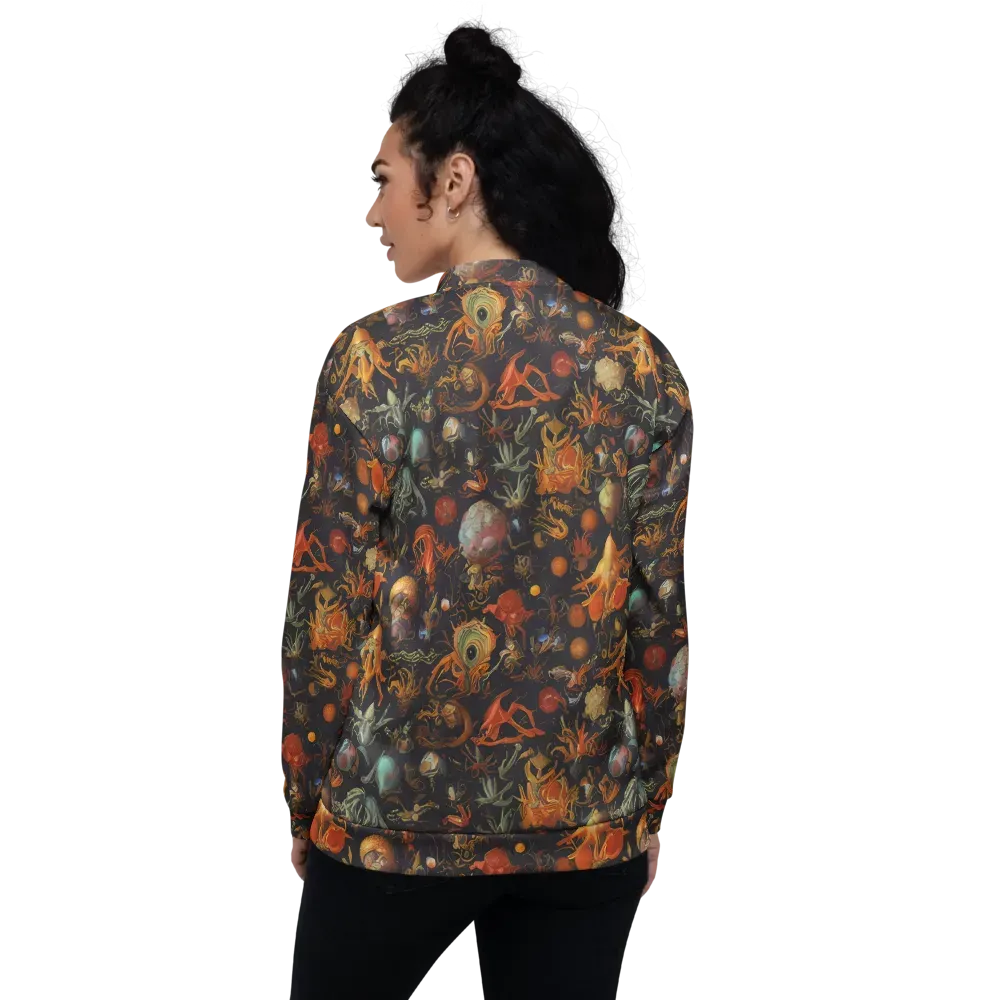 Florescent Void on Bomber Jacket — Back