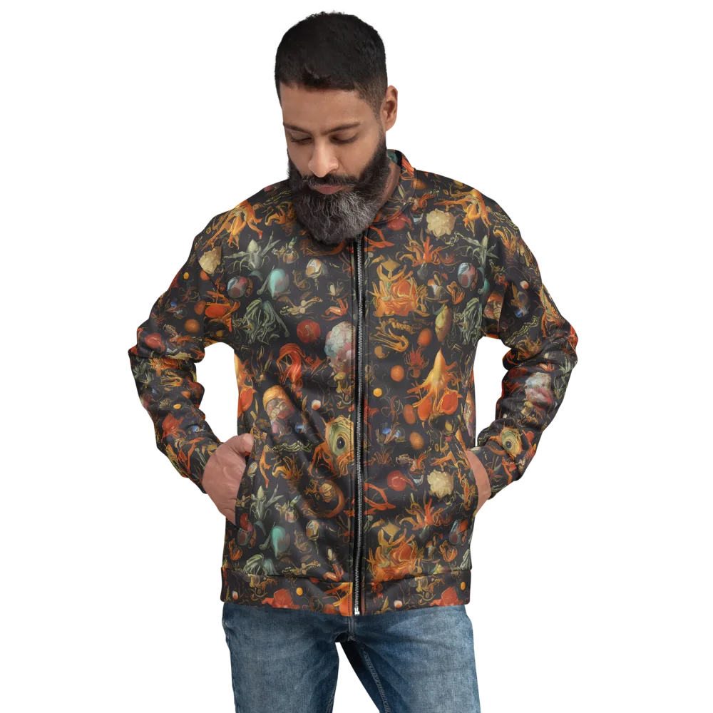Florescent Void on Bomber Jacket — Front