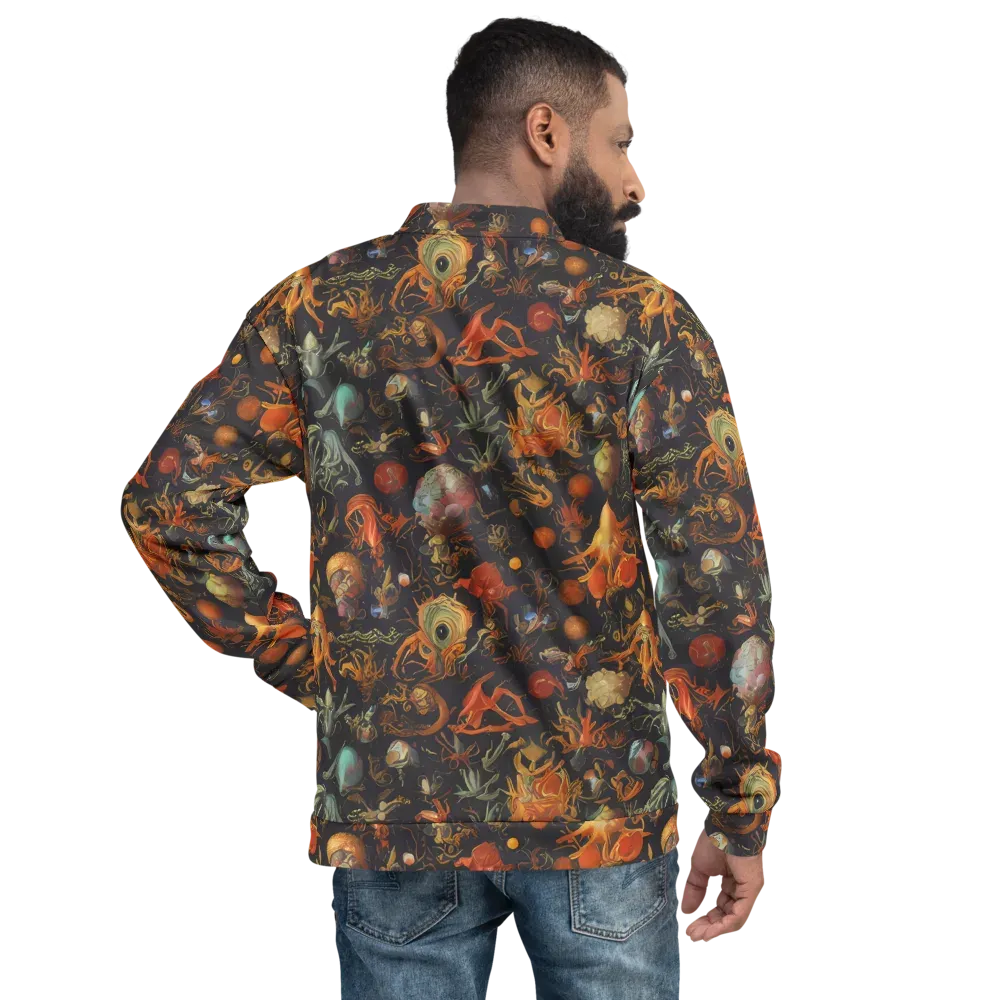 Florescent Void on Bomber Jacket — Back