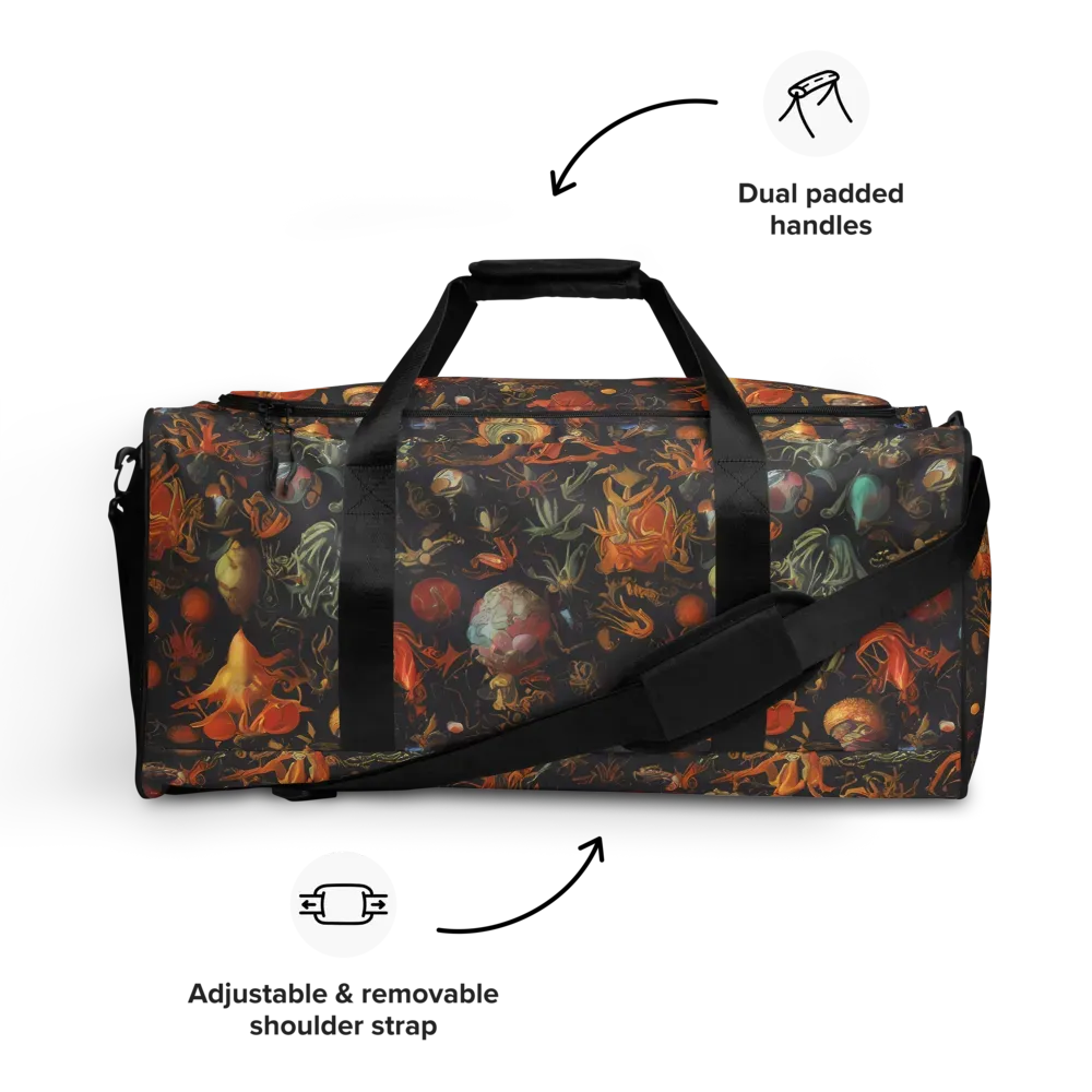 Florescent Void on Duffle Bag — Front