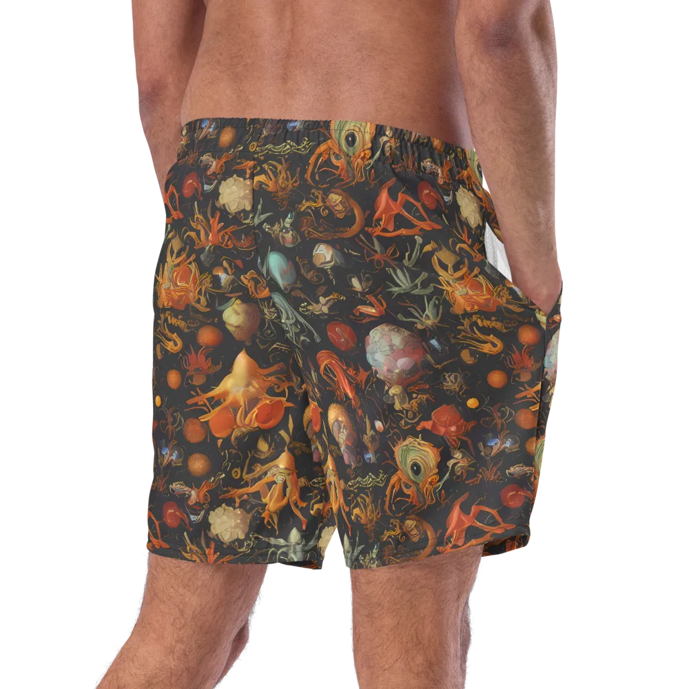Florescent Void on Swim Trunks — Right Back