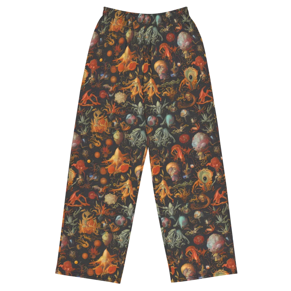 Florescent Void on Wide-Leg Pants — Front