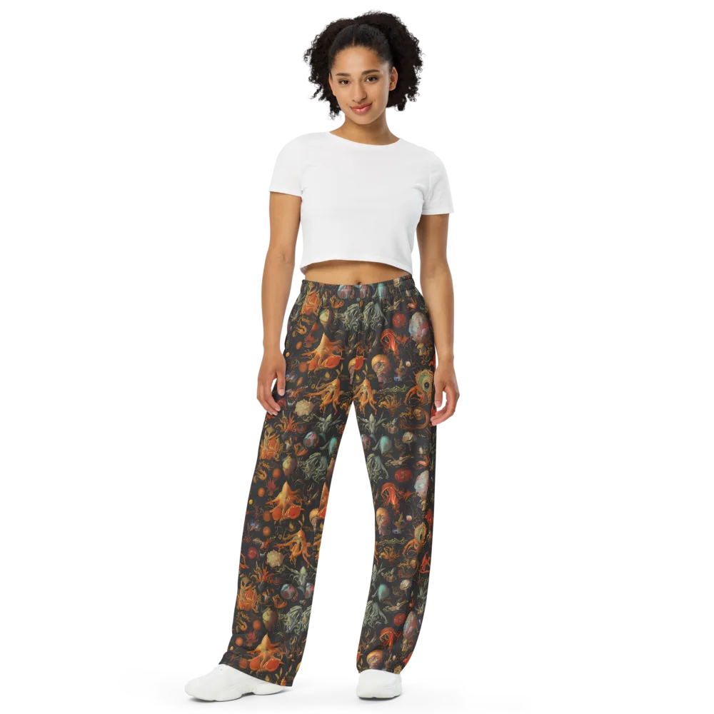 Florescent Void on Wide-Leg Pants — Front