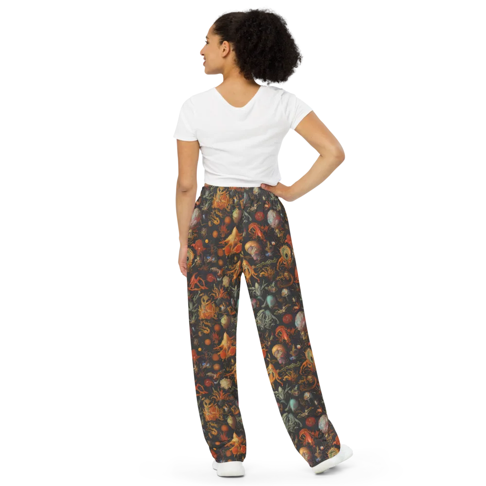 Florescent Void on Wide-Leg Pants — Back
