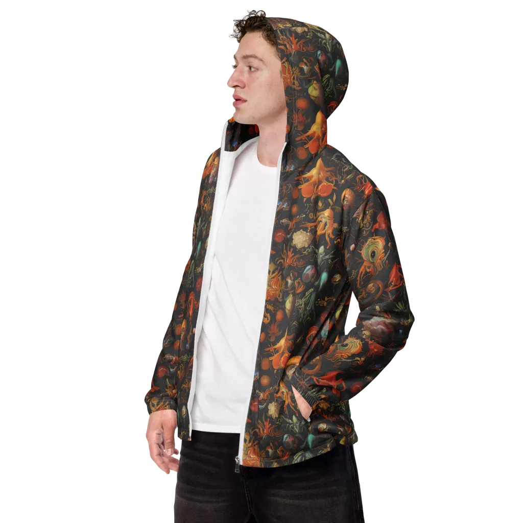 Florescent Void on Men's Windbreaker — Left Front
