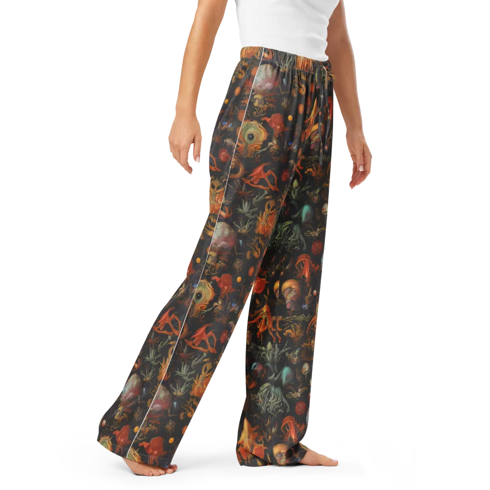 Florescent Void on Women's Pajama Pants — Right Front