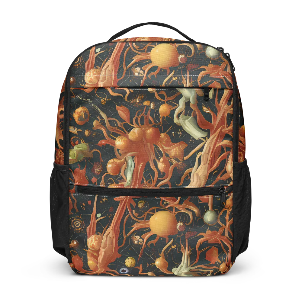 Bosschaert's Nebula on Utility Backpack — Front