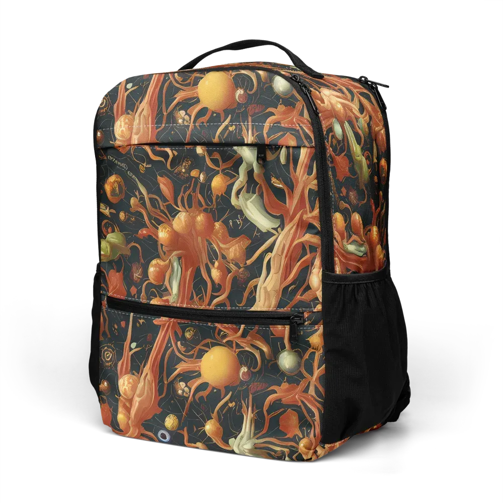 Bosschaert's Nebula on Utility Backpack — Left Front