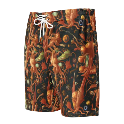 Bosschaert's Nebula on a Men's Board Shorts
